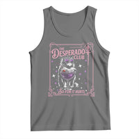 The Desperado Club Sign Sci-Fi Book Tank Top Vintage Princess Cat Book Lover