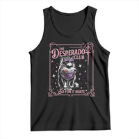 The Desperado Club Sign Sci-Fi Book Tank Top Vintage Princess Cat Book Lover