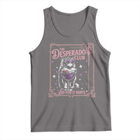 The Desperado Club Sign Sci-Fi Book Tank Top Vintage Princess Cat Book Lover