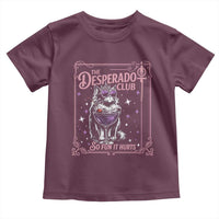 The Desperado Club Sign Sci-Fi Book Toddler T Shirt Vintage Princess Cat Book Lover