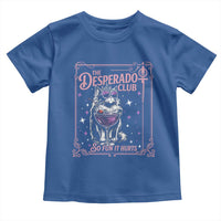 The Desperado Club Sign Sci-Fi Book Toddler T Shirt Vintage Princess Cat Book Lover