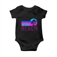 Vintage Miami Beach Baby Onesie Florida Proud Floridian Retro Palms Trees
