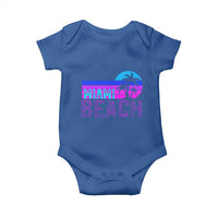 Vintage Miami Beach Baby Onesie Florida Proud Floridian Retro Palms Trees