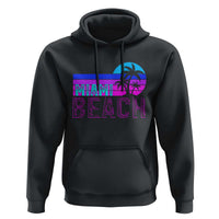 Vintage Miami Beach Hoodie Florida Proud Floridian Retro Palms Trees