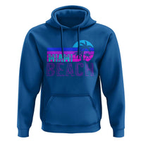 Vintage Miami Beach Hoodie Florida Proud Floridian Retro Palms Trees