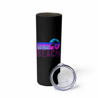 Vintage Miami Beach Skinny Tumbler Florida Proud Floridian Retro Palms Trees