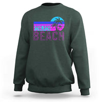 Vintage Miami Beach Sweatshirt Florida Proud Floridian Retro Palms Trees