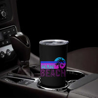 Vintage Miami Beach Tumbler Cup Florida Proud Floridian Retro Palms Trees