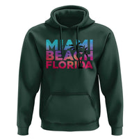 Miami Beach Florida Proud Hoodie Floridian Retro Palms Trees