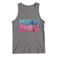Miami Beach Florida Proud Tank Top Floridian Retro Palms Trees