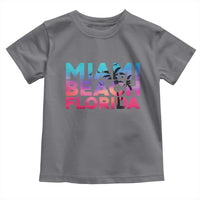 Miami Beach Florida Proud Toddler T Shirt Floridian Retro Palms Trees