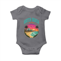 South Beach Miami Baby Onesie Retro Florida USA Souvenir Gift