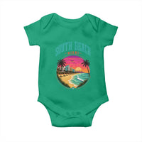 South Beach Miami Baby Onesie Retro Florida USA Souvenir Gift