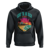 South Beach Miami Hoodie Retro Florida USA Souvenir Gift
