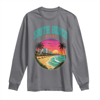 South Beach Miami Long Sleeve Shirt Retro Florida USA Souvenir Gift