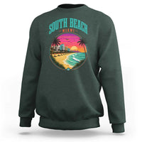 South Beach Miami Sweatshirt Retro Florida USA Souvenir Gift