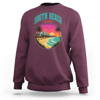 South Beach Miami Sweatshirt Retro Florida USA Souvenir Gift