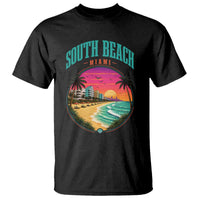 South Beach Miami T Shirt Retro Florida USA Souvenir Gift
