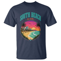 South Beach Miami T Shirt Retro Florida USA Souvenir Gift
