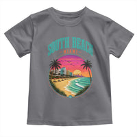 South Beach Miami Toddler T Shirt Retro Florida USA Souvenir Gift