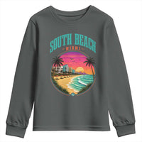 South Beach Miami Youth Sweatshirt Retro Florida USA Souvenir Gift