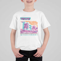 Vintage Miami Florida Art Deco T Shirt For Kid Miami City Pride Graphic