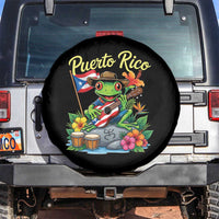 Hispanic Heritage Month Spare Tire Cover Taino Boricua Coqui Frog Puerto Rico