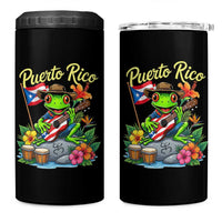 Hispanic Heritage Month 4 in 1 Can Cooler Tumbler Taino Boricua Coqui Frog Puerto Rico
