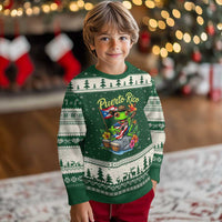 Hispanic Heritage Month Ugly Christmas Sweater Taino Boricua Coqui Frog Puerto Rico