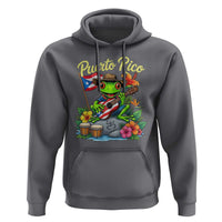 Hispanic Heritage Month Hoodie Taino Boricua Coqui Frog Puerto Rico