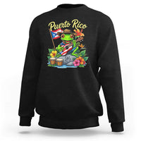 Hispanic Heritage Month Sweatshirt Taino Boricua Coqui Frog Puerto Rico