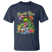 Hispanic Heritage Month T Shirt Taino Boricua Coqui Frog Puerto Rico