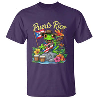 Hispanic Heritage Month T Shirt Taino Boricua Coqui Frog Puerto Rico