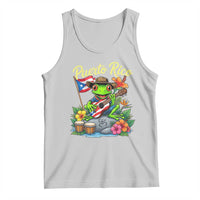 Hispanic Heritage Month Tank Top Taino Boricua Coqui Frog Puerto Rico