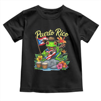 Hispanic Heritage Month Toddler T Shirt Taino Boricua Coqui Frog Puerto Rico