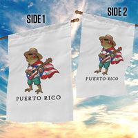 Coqui Frog Puerto Rico Garden Flag Boricua Taino Island Pride
