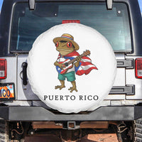 Coqui Frog Puerto Rico Spare Tire Cover Boricua Taino Island Pride