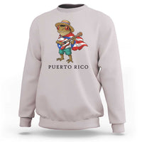 Coqui Frog Puerto Rico Sweatshirt Boricua Taino Island Pride