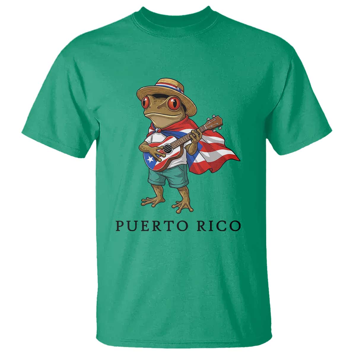 Coqui Frog Puerto Rico T Shirt Boricua Taino Island Pride
