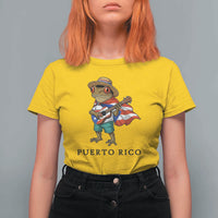Coqui Frog Puerto Rico T Shirt For Women Boricua Taino Island Pride