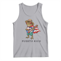 Coqui Frog Puerto Rico Tank Top Boricua Taino Island Pride