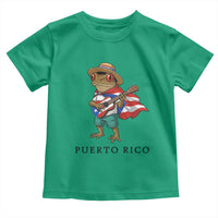 Coqui Frog Puerto Rico Toddler T Shirt Boricua Taino Island Pride