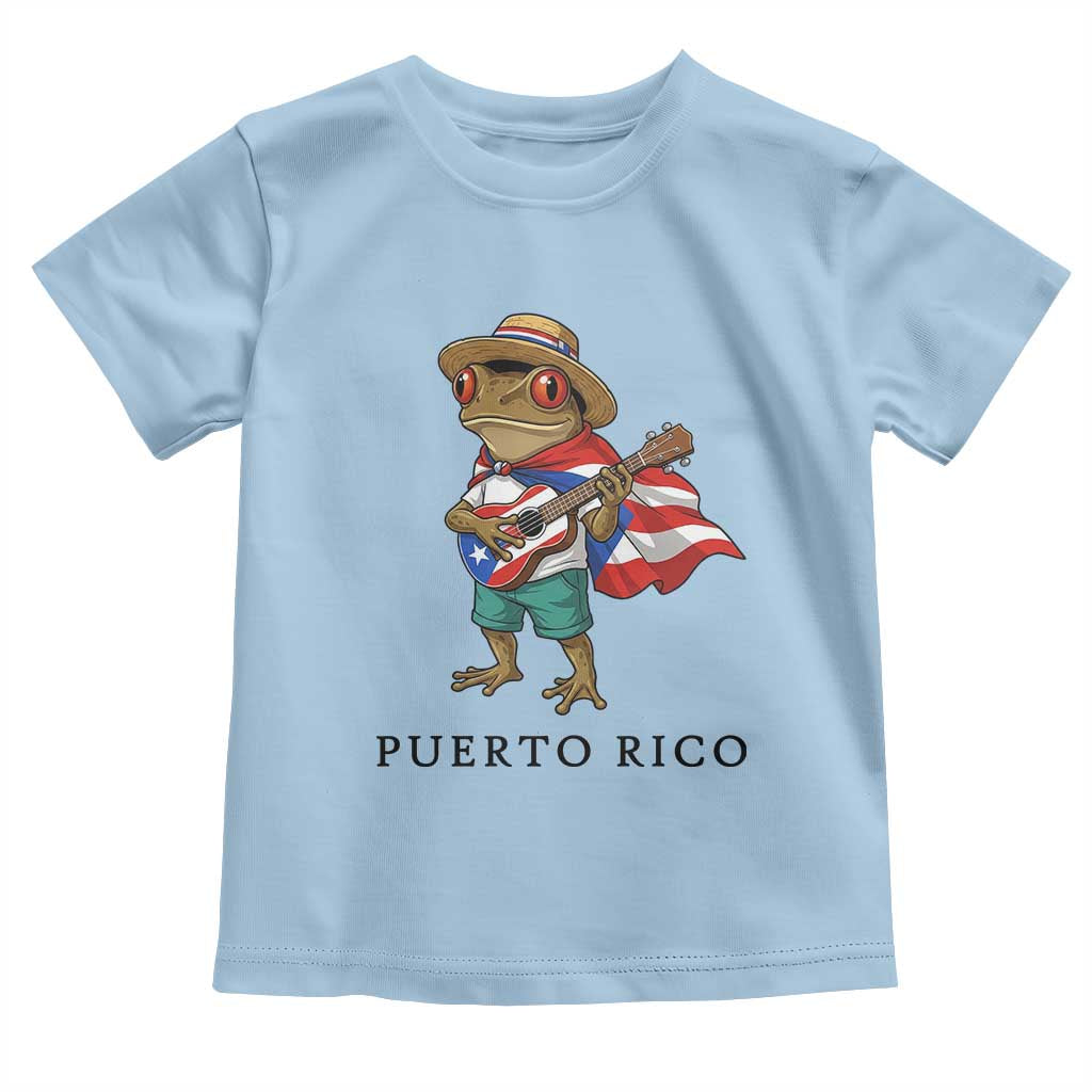 Coqui Frog Puerto Rico Toddler T Shirt Boricua Taino Island Pride