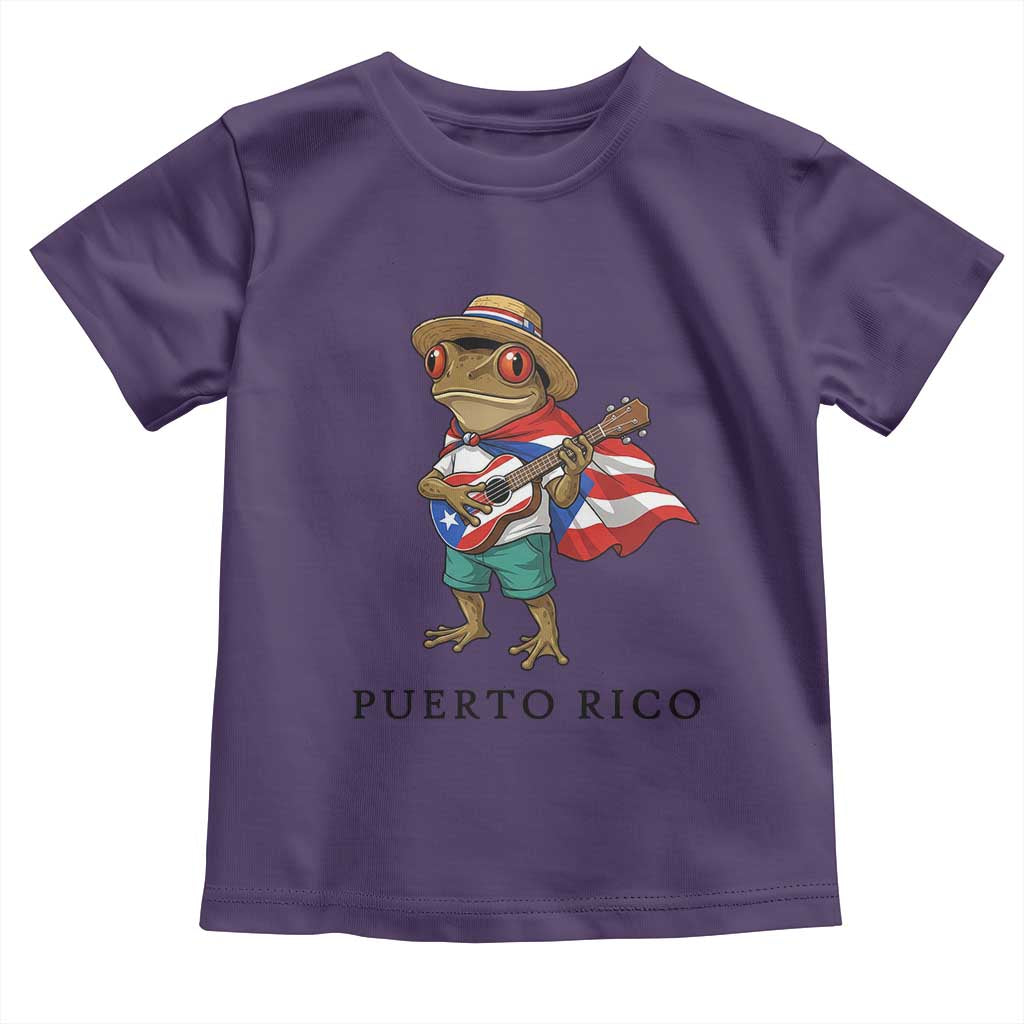 Coqui Frog Puerto Rico Toddler T Shirt Boricua Taino Island Pride