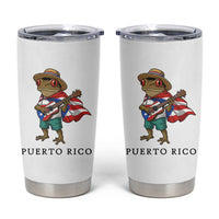 Coqui Frog Puerto Rico Tumbler Cup Boricua Taino Island Pride