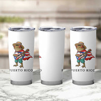 Coqui Frog Puerto Rico Tumbler Cup Boricua Taino Island Pride