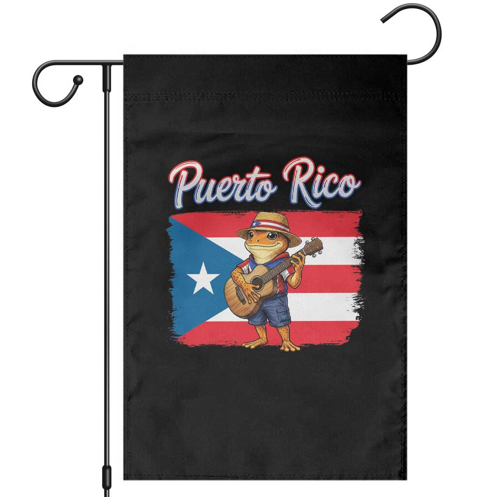 Coqui Frog Puerto Rico Flag Garden Flag Puerto Rican Taino Boricua