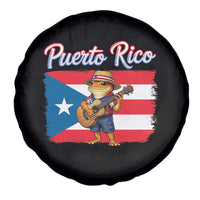 Coqui Frog Puerto Rico Flag Spare Tire Cover Puerto Rican Taino Boricua