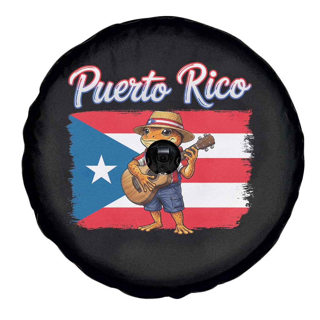 Coqui Frog Puerto Rico Flag Spare Tire Cover Puerto Rican Taino Boricua