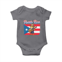 Coqui Frog Puerto Rico Flag Baby Onesie Puerto Rican Taino Boricua